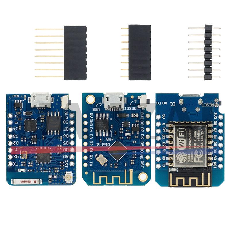 Esp8266 Nodemcu Board - WeMos D1 Mini Pro V3.0.0 bajtów