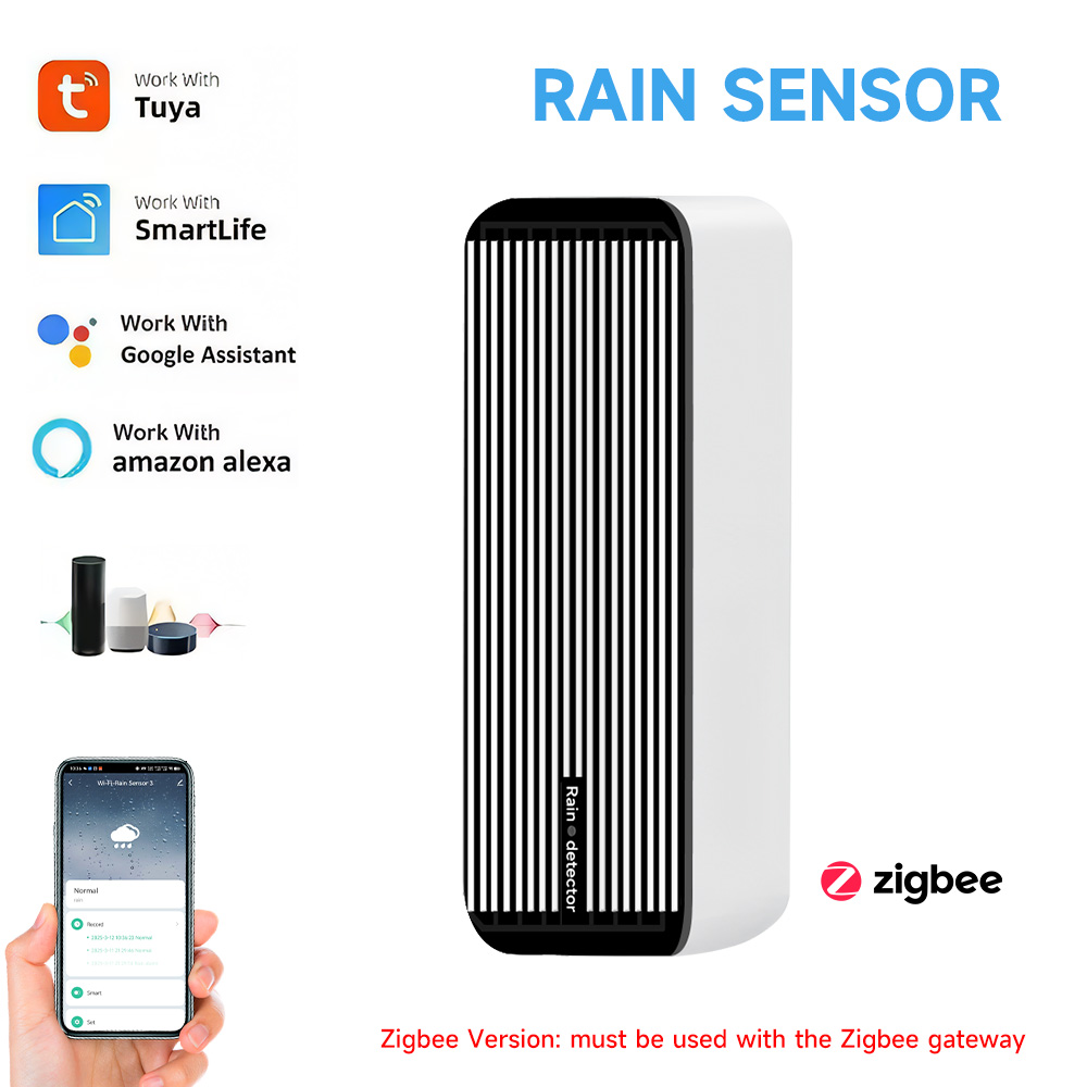 Home Automation Technology - Tuya ZigBee czujnik deszczu Tuya czujnik