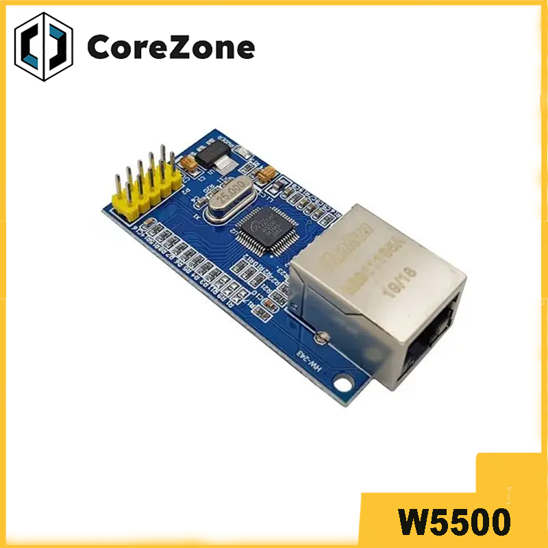 Ethernet Module W5500 - Moduł sieci Ethernet W5500, sprzęt, program