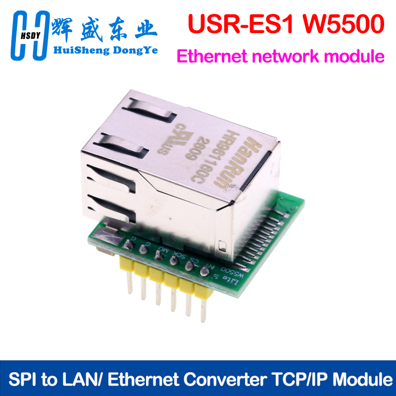 Moduł sieci Ethernet USR-ES1 W – Ethernet Module W5500 recenzja i cena