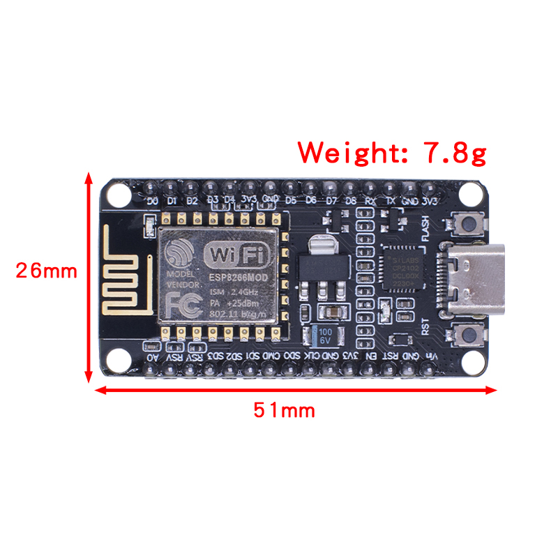 Moduł bezprzewodowy NodeMCU CP – Esp8266 Nodemcu Board recenzja i cena